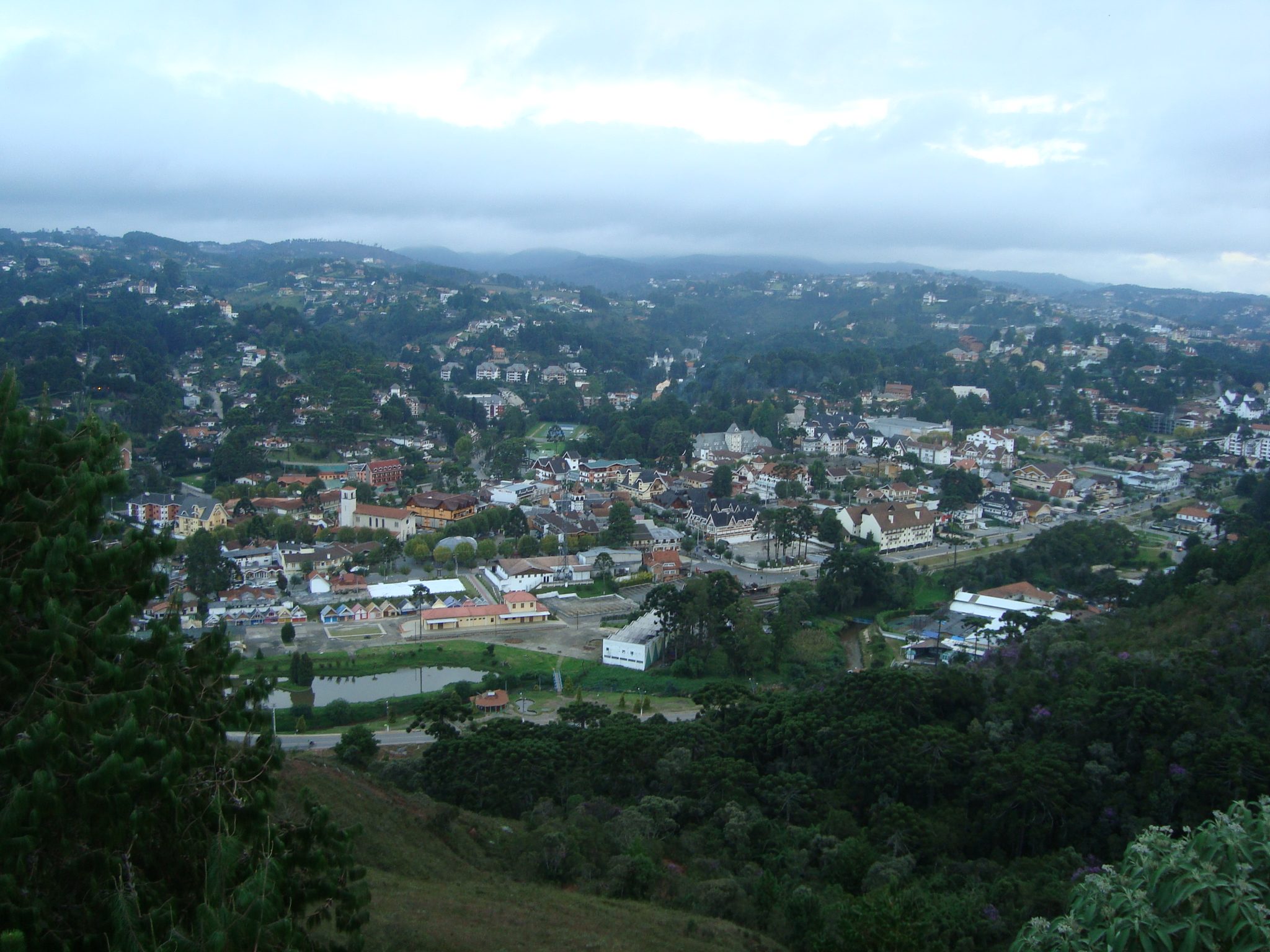 Campos do Jordão at altitude — pine, fog, and the hush of the Serra.